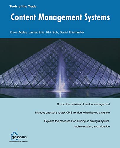 Content Management Systems (Tools of the Trade) [Paperback]