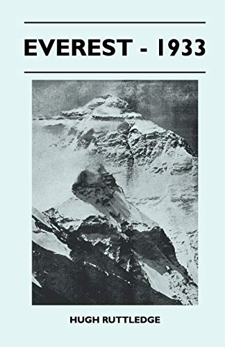 Everest - 1933 [Paperback]