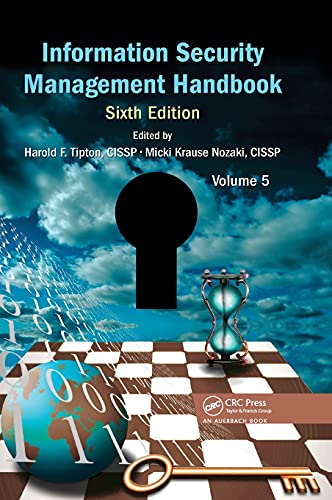 Information Security Management Handbook, Volume 5 [Hardcover]