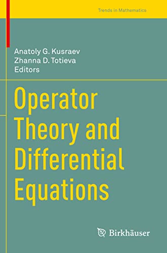 Operator Theory and Differential Equations [Paperback]