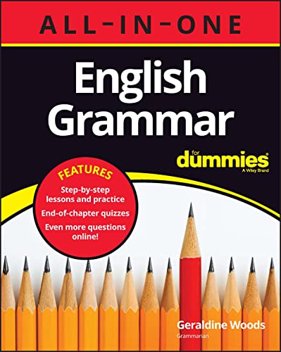 English Grammar All-in-One For Dummies (+ Chapter Quizzes Online) [Paperback]