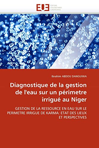 Diagnostique De La Gestion De L'eau Sur Un Primetre Irrigu Au Niger Gestion D [Paperback]