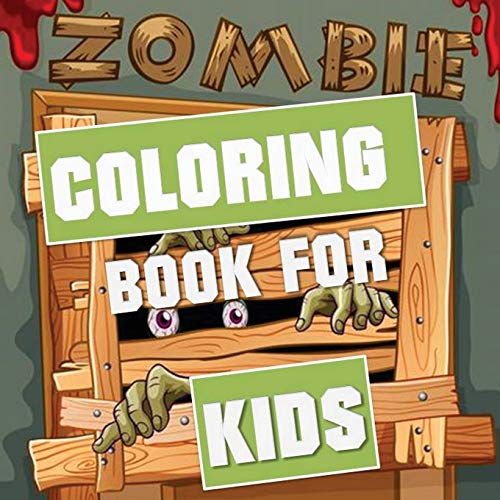 Zombie Coloring Book For Kids
