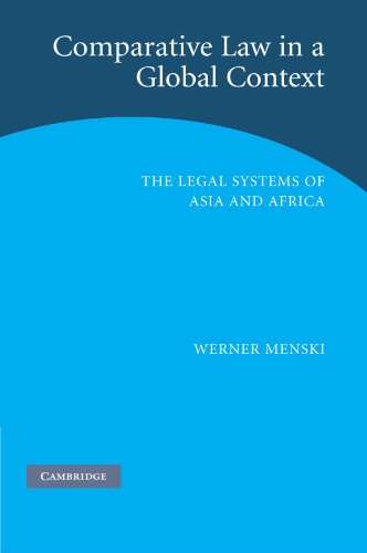 Comparative Law in a Global Context The Legal Systems of Asia and Africa [Paperback]