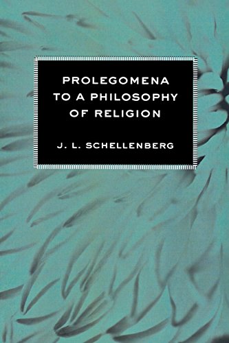 Prolegomena to a Philosophy of Religion [Paperback]