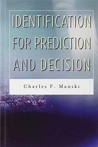 Identification for Prediction and Decision [Hardcover]