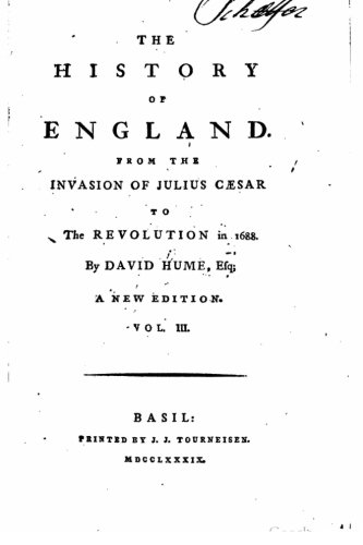 The History Of England, From The Invasion Of Julius Caesar To The Revolution In  [Paperback]