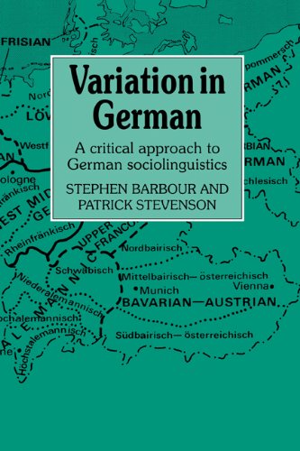 Variation in German A Critical Approach to German Sociolinguistics [Hardcover]