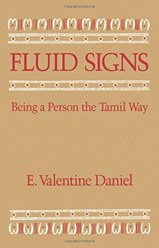 Fluid Signs Being a Person the Tamil Way [Paperback]