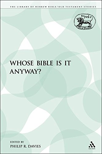 Whose Bible Is It Anyway [Paperback]
