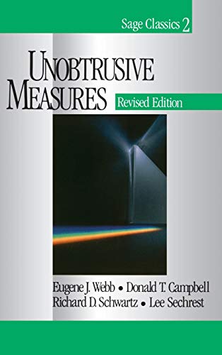 Unobtrusive Measures [Hardcover]