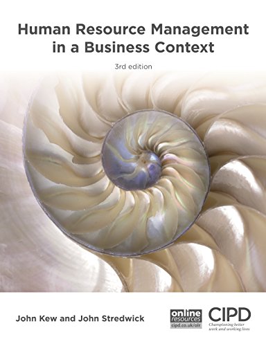 Human Resource Management in a Business Context [Paperback]