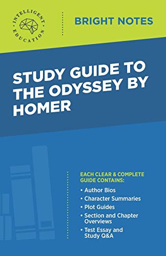 Study Guide To The Odyssey By Homer [Paperback]