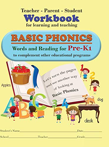 Teacher-Parent-Student Workbook For Learning And Teaching Basic Phonics [Hardcover]