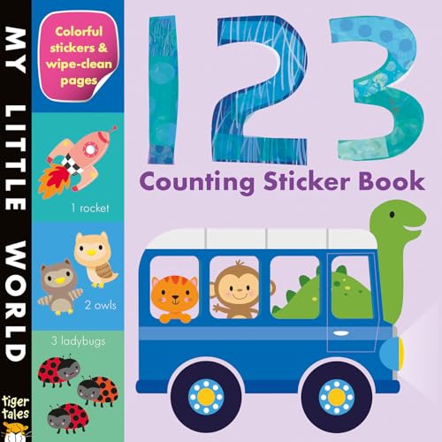 123 Counting Sticker Book [Paperback]