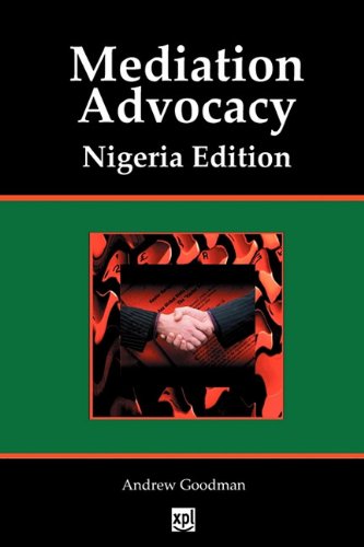Mediation Advocacy Nigeria Edition [Paperback]