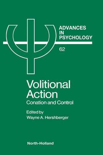 Volitional Action [Hardcover]