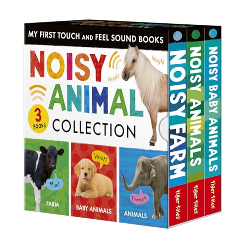 Noisy Animal 3-Book Boxed Set My First Touch and Feel Sound Books Noisy Baby A [Board book]
