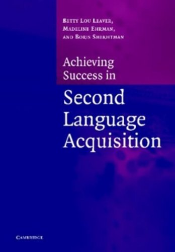 Achieving Success in Second Language Acquisition [Paperback]