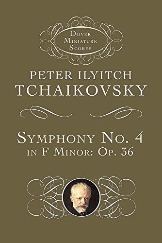Symphony No. 4 In F Minor Opus 36 (dover Miniature Music Scores) [Paperback]