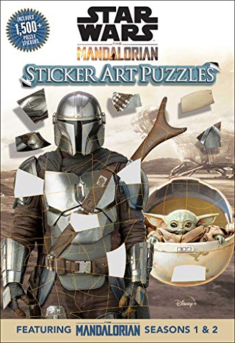 Star Wars The Mandalorian Sticker Art Puzzles [Paperback]