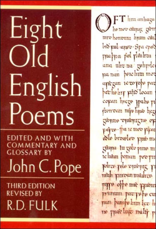 Eight Old English Poems [Paperback]