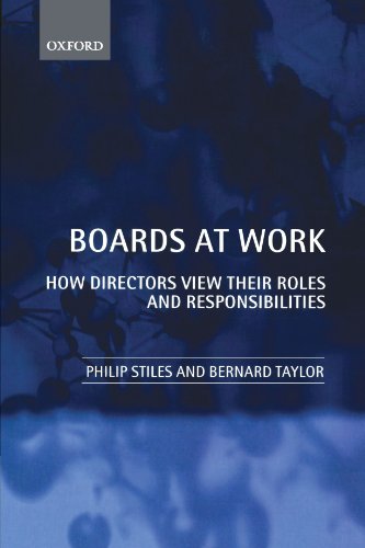 Boards at Work How Directors View their Roles and Responsibilities [Paperback]