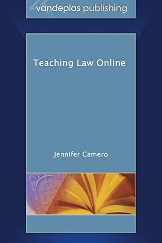 Teaching Law Online [Paperback]
