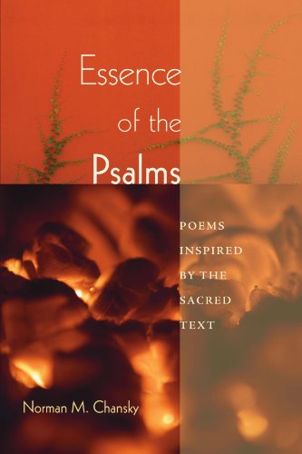 Essence of the Psalms  Poems Inspired by the Sacred Text [Paperback]