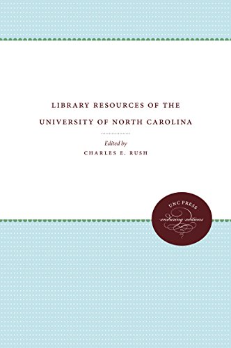 Library Resources Of The University Of North Carolina (university Of North Carol [Paperback]