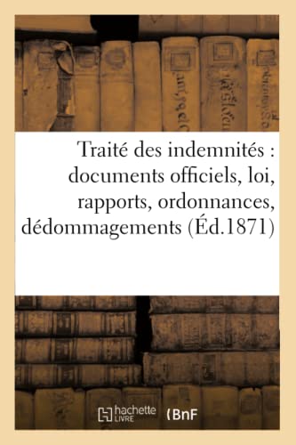 Traite Des Indemnites
