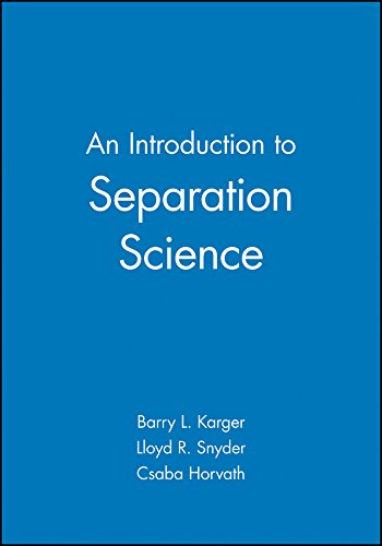 An Introduction to Separation Science [Hardcover]