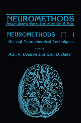 General Neurochemical Techniques [Hardcover]