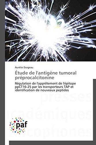 Etude de l'Antigene Tumoral Preprocalcitonine [Paperback]