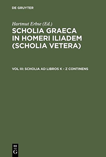 Scholia Ad Libros K - Z Continens [Hardcover]