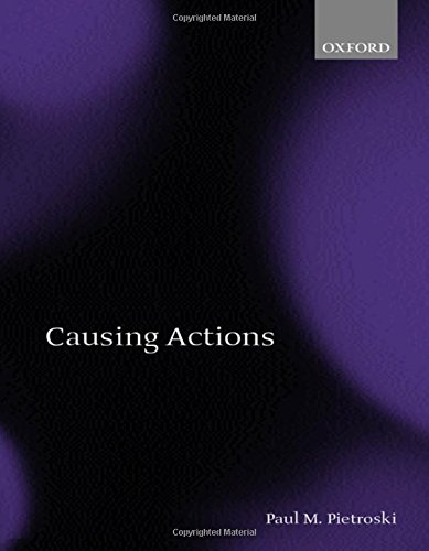 Causing Actions [Paperback]