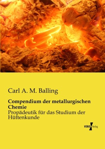 Compendium der Metallurgischen Chemie [Paperback]