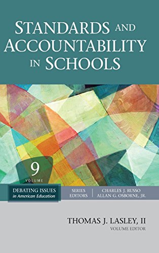 Standards and Accountability in Schools [Hardcover]