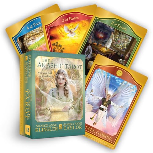 The Akashic Tarot A 62-Card Deck and Guidebook [Cards]