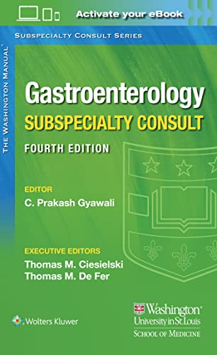 The Washington Manual Gastroenterology Subspecialty Consult [Paperback]