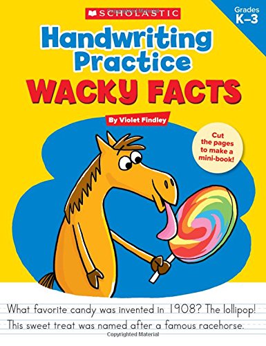 Handwriting Practice Wacky Facts [Paperback]