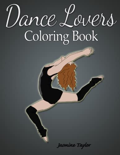 Dance Lovers Coloring Book [Paperback]