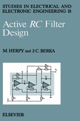 Active RC Filter Design [Hardcover]