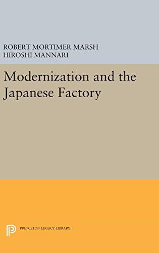 Modernization and the Japanese Factory [Hardcover]