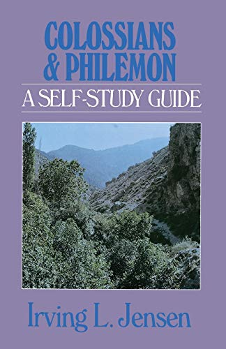 Colossians & Philemon- Jensen Bible Self Study Guide (jensen Bible Self-Study Gu [Paperback]
