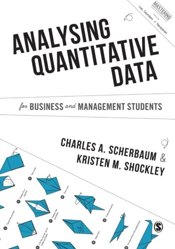 Analysing Quantitative Data for Business and Management Students [Paperback]