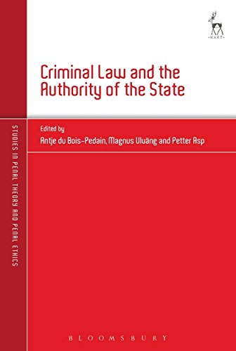 Criminal Law and the Authority of the State [Hardcover]
