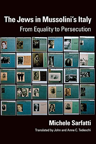 The Jews in Mussolini&39s Italy From Equality to Persecution [Paperback]