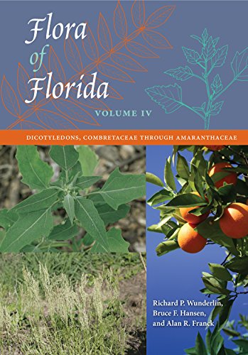 Flora Of Florida, Volume Iv Dicotyledons, Combretaceae Through Amaranthaceae [Hardcover]