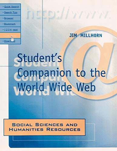 Student's Companion to the World Wide Web Social Sciences and Humanities Resour [Paperback]